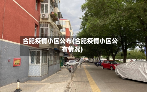 合肥疫情小区公布(合肥疫情小区公布情况)-第2张图片